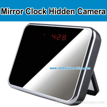 5.0MP Mirror Clock Camera Video Recorder with Remote Controller